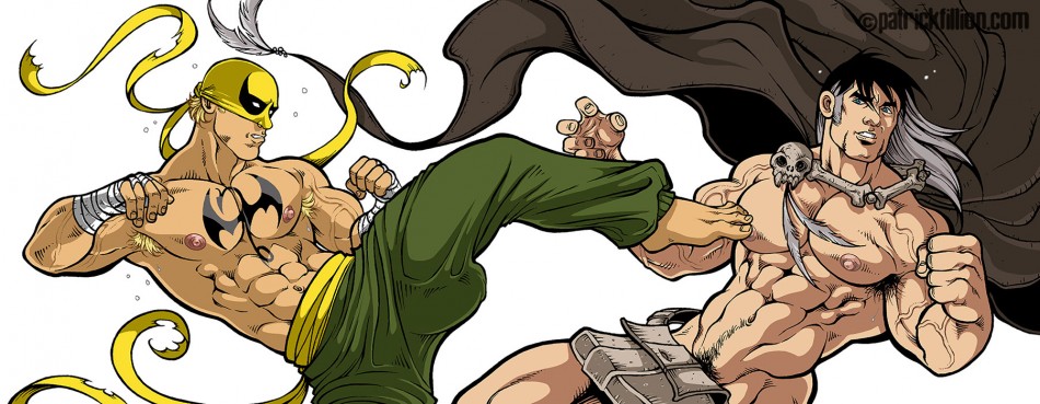 IRON FIST vs ZAHN